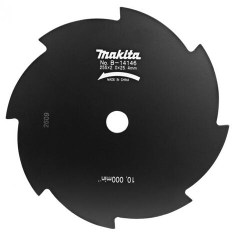 Makita B-01747 Lama Metallo Decespugliatori Ø 255mm Ø Foro 20mm Spessore 1,8 8T