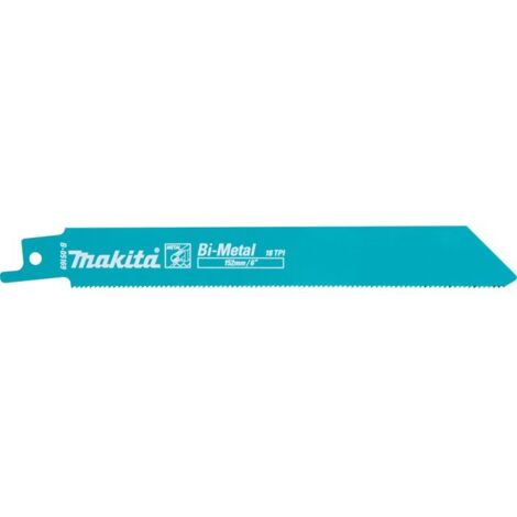 MAKITA B-05169 Scie alternative 152mm pour métal 12TPI 5pcs