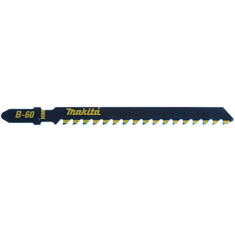 Makita B-06890 Lama per seghetto alternativo 100x1,25 mm materiali plastici 3 Pz.