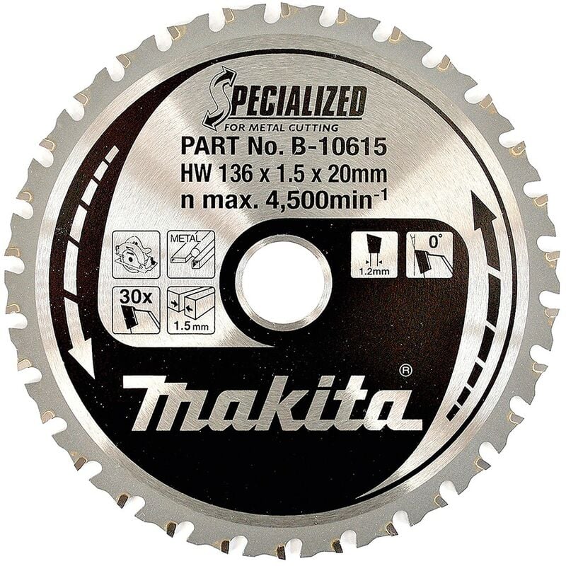 Image of Makita - B-07325 Disc hm 136/20/50D Batterie Spezialmetall