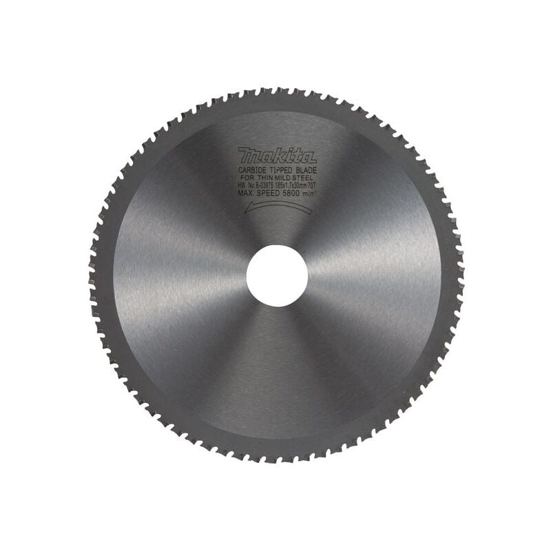Lame de scie circulaire Makita B-07369 185 mm 185 x 30 x 1,8 56 dents pour métal
