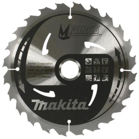 Makita B-07901 MForce Circular Saw Blade 165 x 20mm 16T
