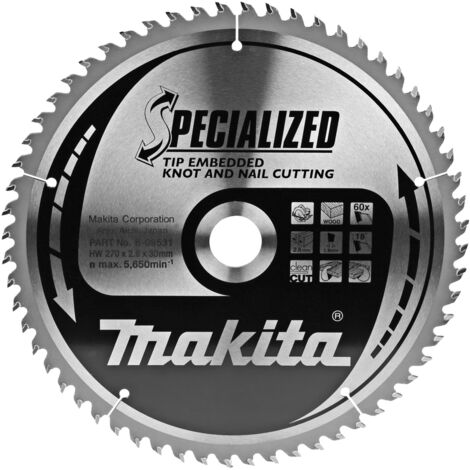 MAKITA B-09531 HM 270/30/60D Lentille renforcée