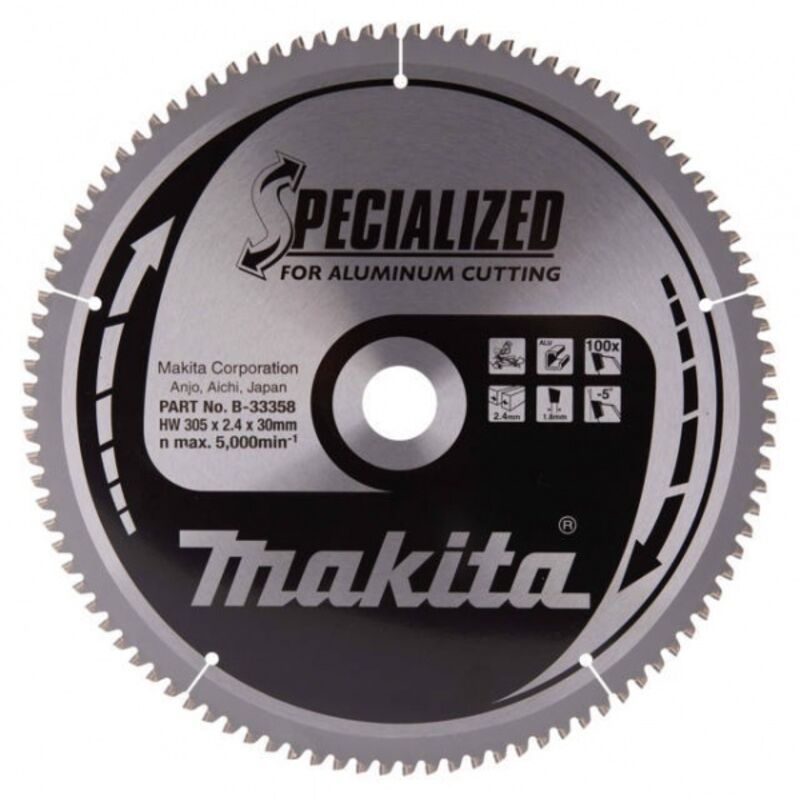 Makita - Lame de scie circulaire B-33358 305x2,4/1,8x30 100Z