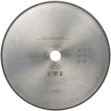 MAKITA B-13219 DISCO DE DIAMANTE COMET BANDA ELECTRODEPÓSITADA 230MM