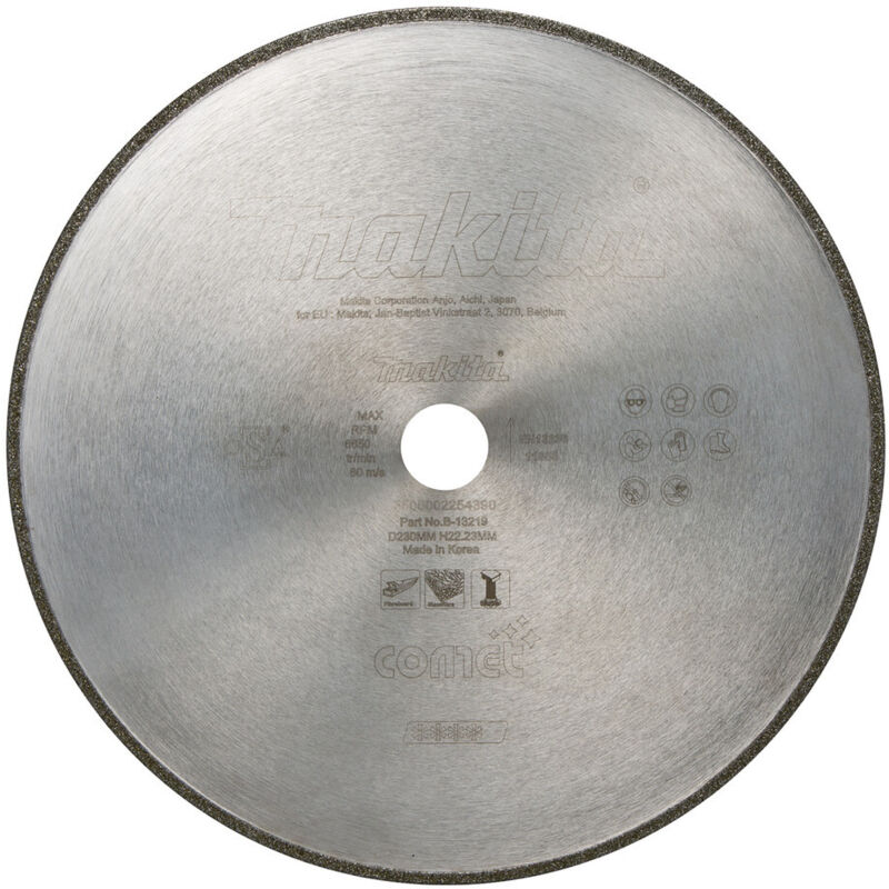 B-13219 Disco de diamante Comet Banda electrodepositada , 230 x 22,23 mm