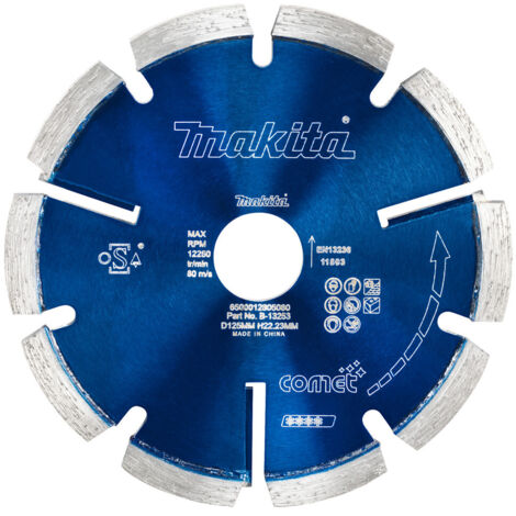 MAKITA B-13253 DISCO DE DIAMANTE COMET JUNTA MORTERO 125MM
