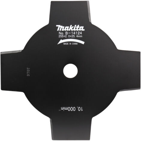 Makita B-14124 Metallklinge für Freischneider Ø 255 mm Ø Loch 20 mm Dicke 2 4T