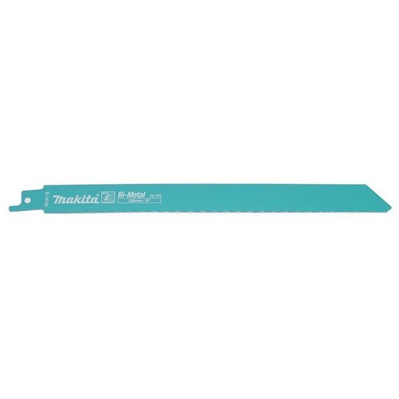 

Makita - B-16782 - Blister de 5 sierras de sable bim para acero e inox de 2.5 a 3.5 mm largo 180mm 14 dpp tipo b