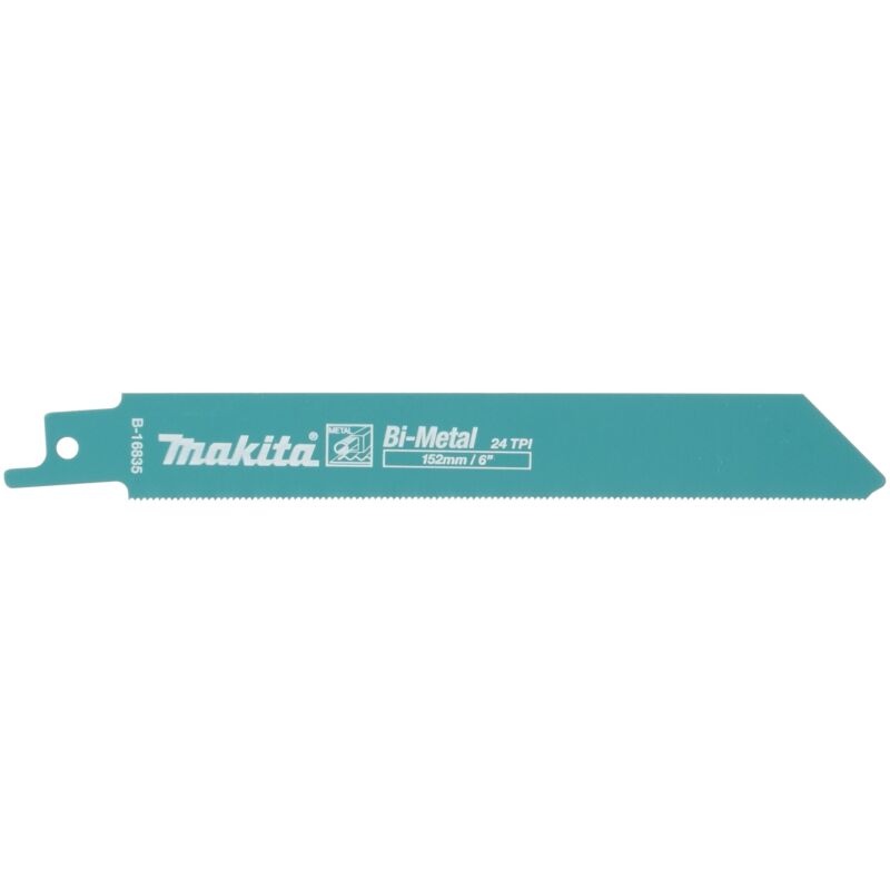 B-16835 Lama Sega Diritta 152x0,9mm • 24TPI • BiM • Metallo • 5pz - Makita