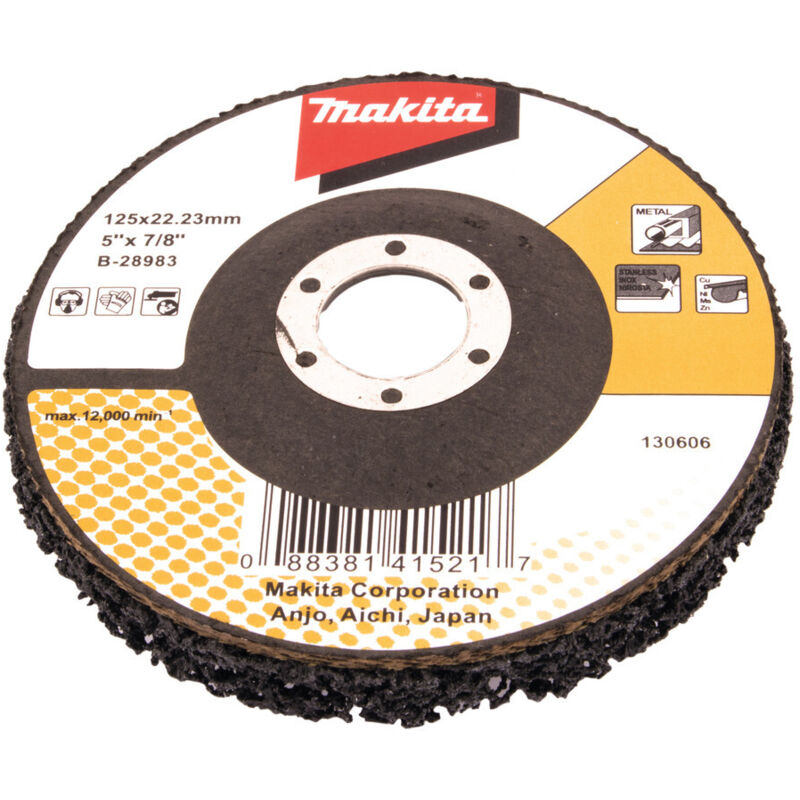 Disque de nettoyage Makita st 125mm