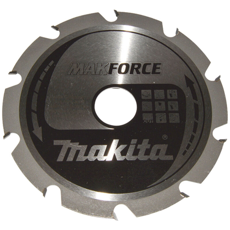 Makita - B-32116 Lame de scie circulaire Makforce tct 160x30mm 10T Bois