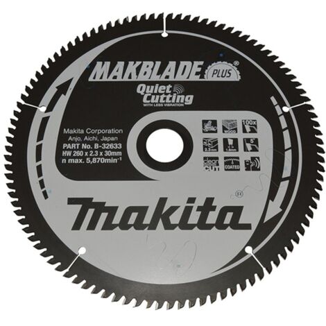Makita B-32633 Kreissägeblatt TCT 260 x 30 mm 100T Holz