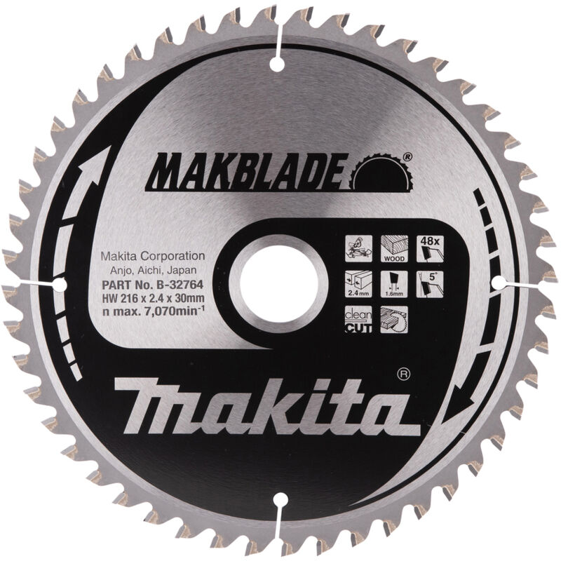 Makita - makblade Lame de scie 216x30x48Z - B-32764