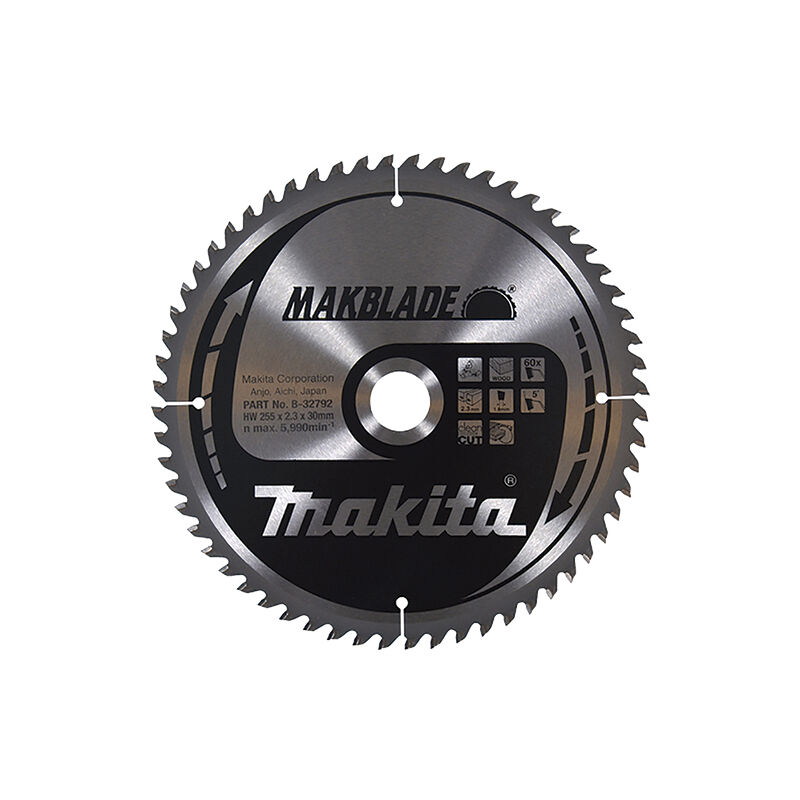 MAKITA B-32792 Disco Makblade HM 255/30/60D