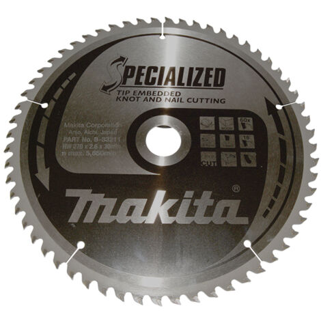 MAKITA B-33211 Disco HM 270/30/60D Reforzado