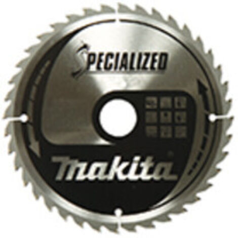 Makita B-33255 Specialized TCT Kreissägeblatt 180 x 30 mm 60T Aluminium