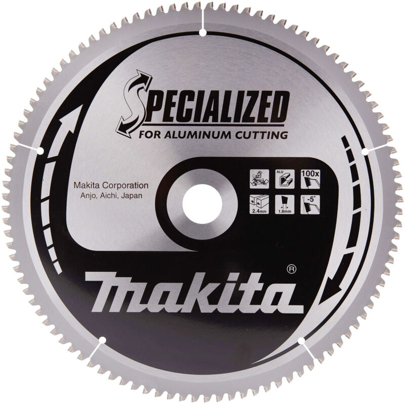 Makita - B-33314 Lame de scie circulaire spécialisée 250x30mm 100T Aluminium