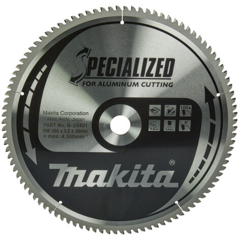 MAKITA B-33401 Disco HM 350/30/100D aluminio