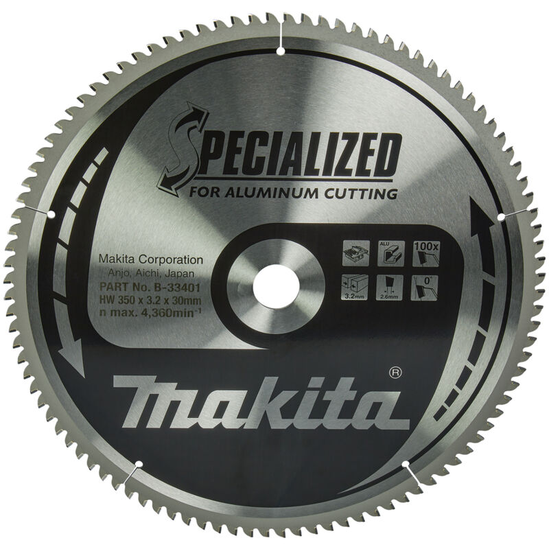 B 33401 hm 35030/ Disque en aluminium Makita