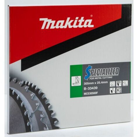 Makita B-33439 Specialized Kreissägeblatt 305 x 254 mm 60T Metall