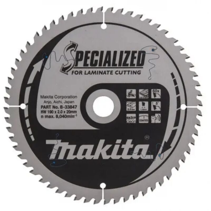 Makita - B-33847 Specialized Lama per taglio di