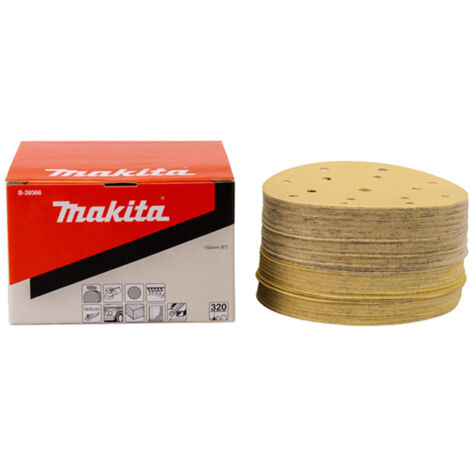 MAKITA B-39366 Caja de discos 150mm G320 100pcs