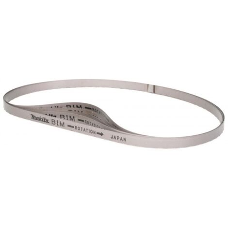 Makita B-40559 Lame de scie à ruban bimétallique 835x13 mm pour acier 5 Pcs.