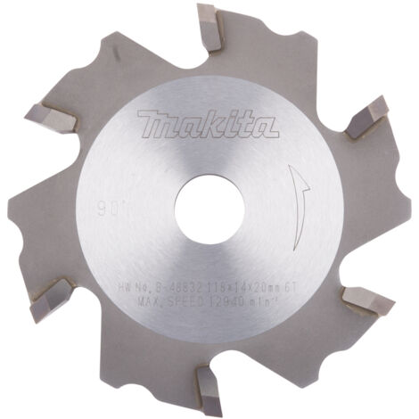 MAKITA B-48832 DISCO FRESADOR TCT 118MM 90º