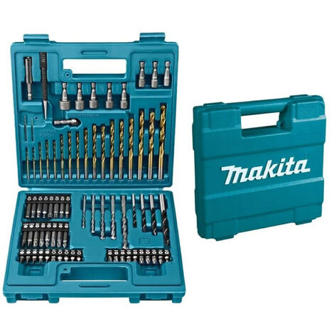 Makita B-49373 Bit & Bohrer-Set 75-teilig Bitsatz für Metall & Holz im Koffer