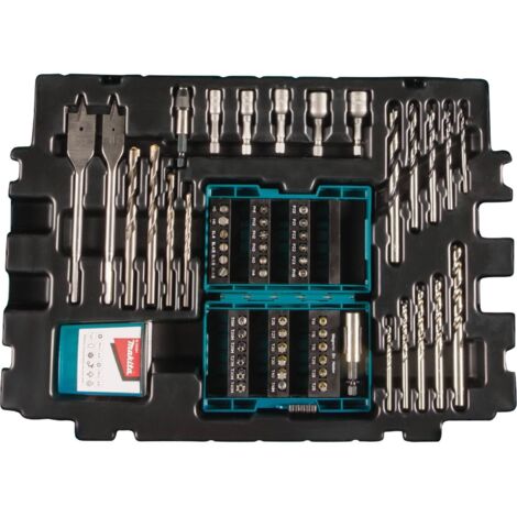 Makita B-49638 - Set de acesorios makpac 69pc