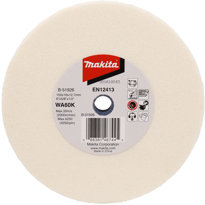 B 51926 Meule 150mm. Wa60k Makita