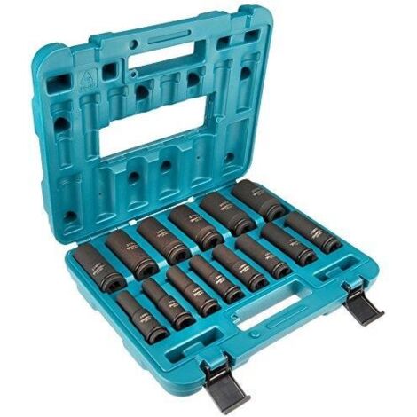 Makita B-52308 14-delige 1/2" Krachtdoppenset in koffer