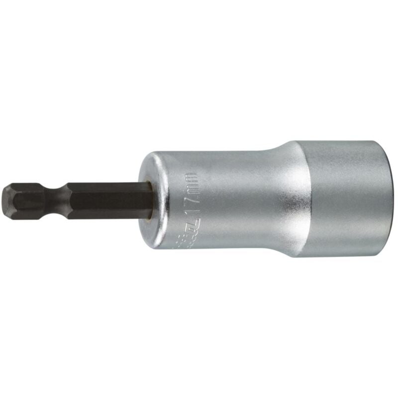 Chiave a bussola Makita con gambo lungo cavo 1/4 - 17 x 75 mm