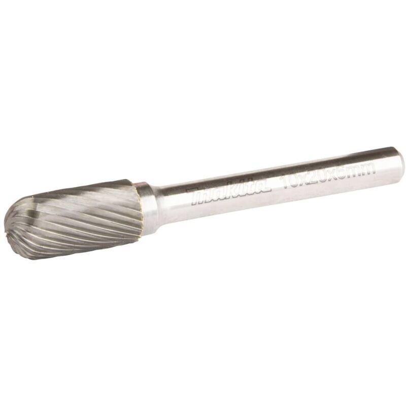 Makita - B-52744 Fraise sur tige Carbure de tungstène cylindre Dimension produit, ø 10 mm Longueur de travail 20 mm Diamè