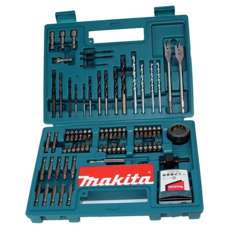 Makita - B-53811 100 pièces Assortiment de forets et dembouts