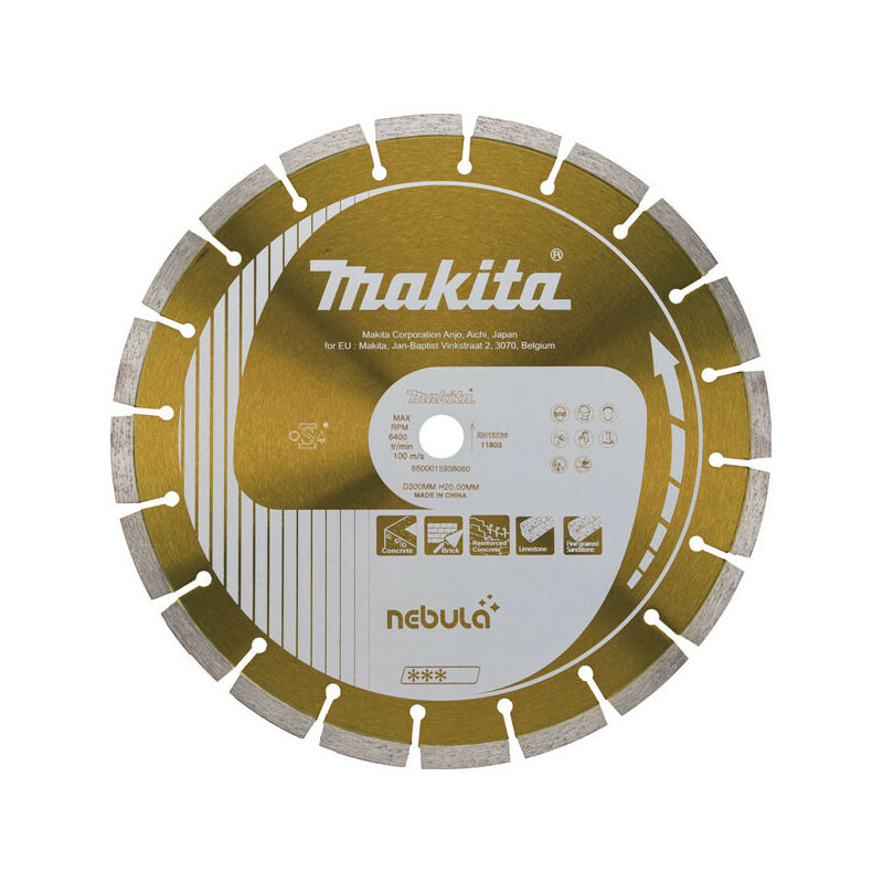 Makita - Disque diamant nebula Diam 350 x 20/25,4 mm - B-54053