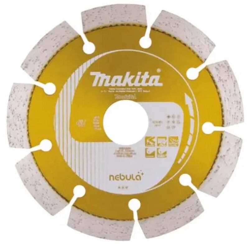 Nebula Disque de coupe diamantée pour coupes rapides 180x22 23 mm Makita