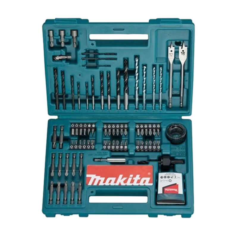 B-54520 Set 100 pz Punte Trapano Bits Metallo Mattone Legno - Makita