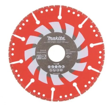 Makita B-55310 Rescue Disco diamantato 125 mm per operazioni di recupero