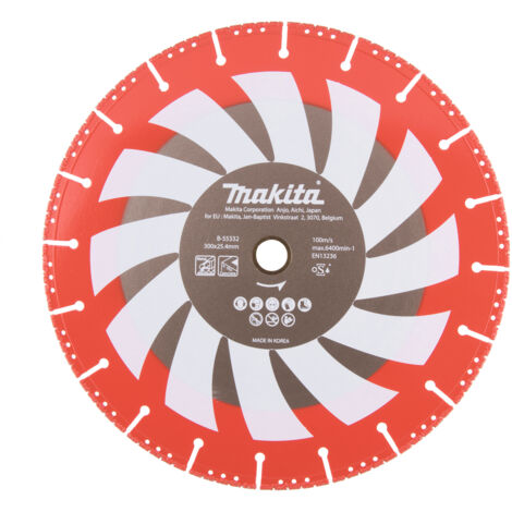 MAKITA B-55332 DISCO DE DIAMANTE PARA RESCATE 305 MM