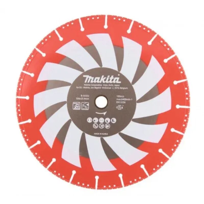 Makita - B-55332 Rescue Disco diamantato 305 mm per operazioni di recupero