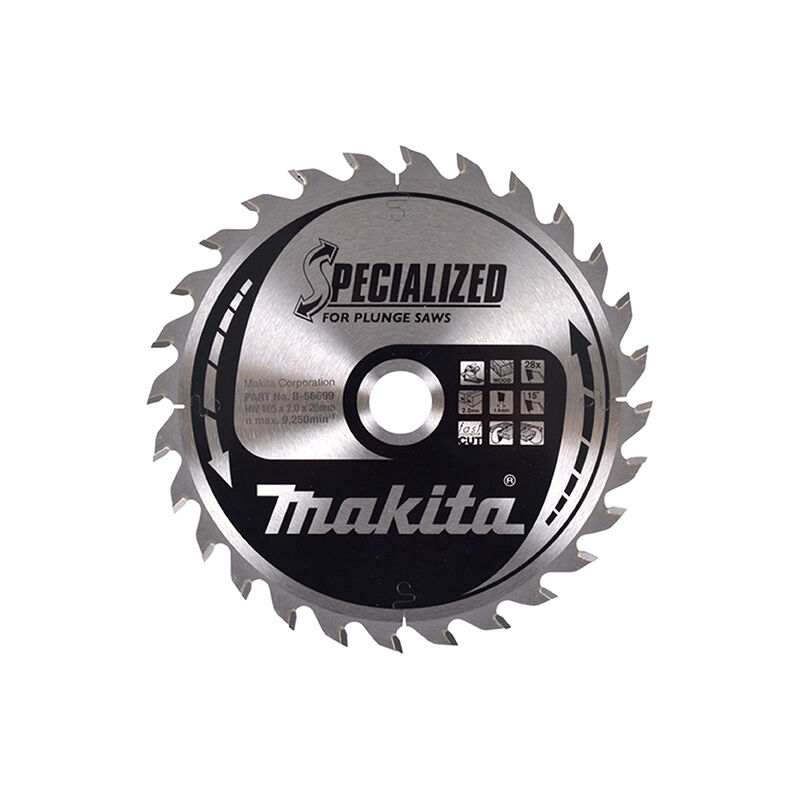 Makita - B-56699 Disco tct 165/20/28D Incisione su...