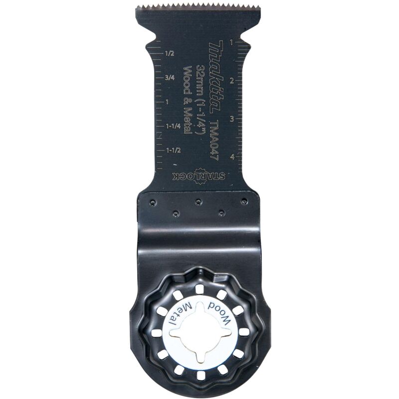 Makita - 5 lames plongeante bim starlock 32x50MM bois/metal B-64814-5