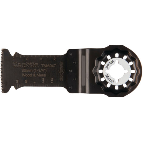 Makita B-64814 Lama Taglio Affondamento Starlock 32x50mm 20TPI BiM TMA047 Legno/metallo