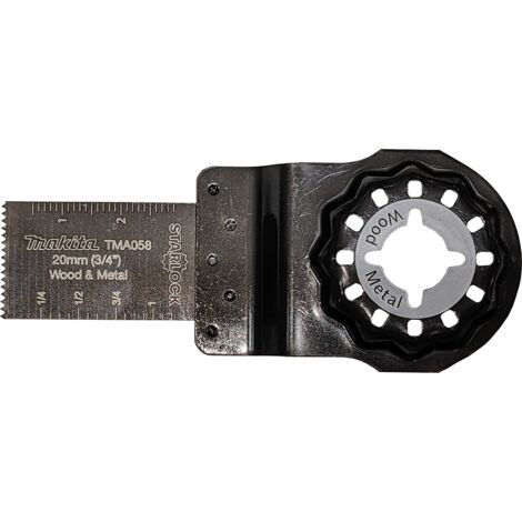 Makita B-64923 Multi-Tool Starlock Plunge Cut Saw Blade Tma058 Bim