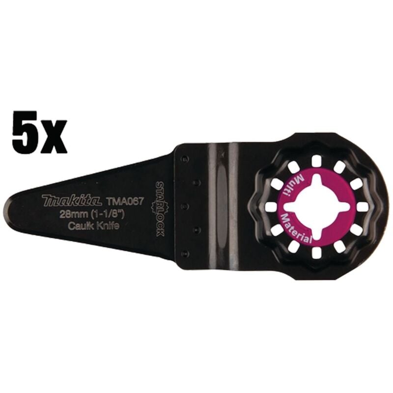 Makita - 5x scie à sol universelle TMA067 - B-65006-5