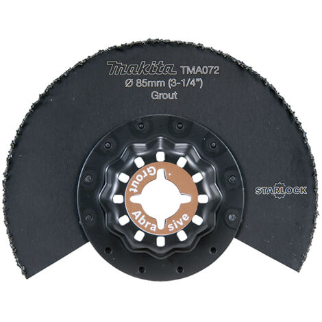 MAKITA B-65056 CUCHILLA DE CORTE Y LIMPIEZA SEGMENTADA HM 85 STARLOCK