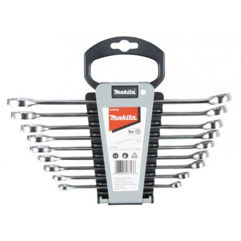 Makita B-65539 Ring Gabelschlüssel Set 9 Teilig