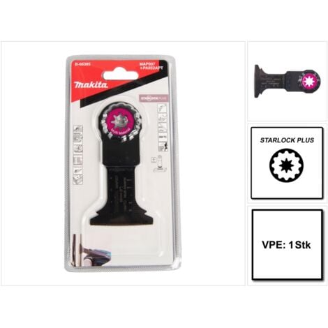 Makita B-66385 accessorio per utensile multifunzione Lama multifunzione Lama di sega